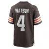 Deshaun Watson Cleveland Browns Nike Game Jersey - Brown - Detail View
