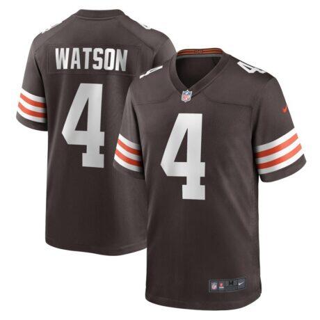 Deshaun Watson Cleveland Browns Nike Game Jersey - Brown - Front View