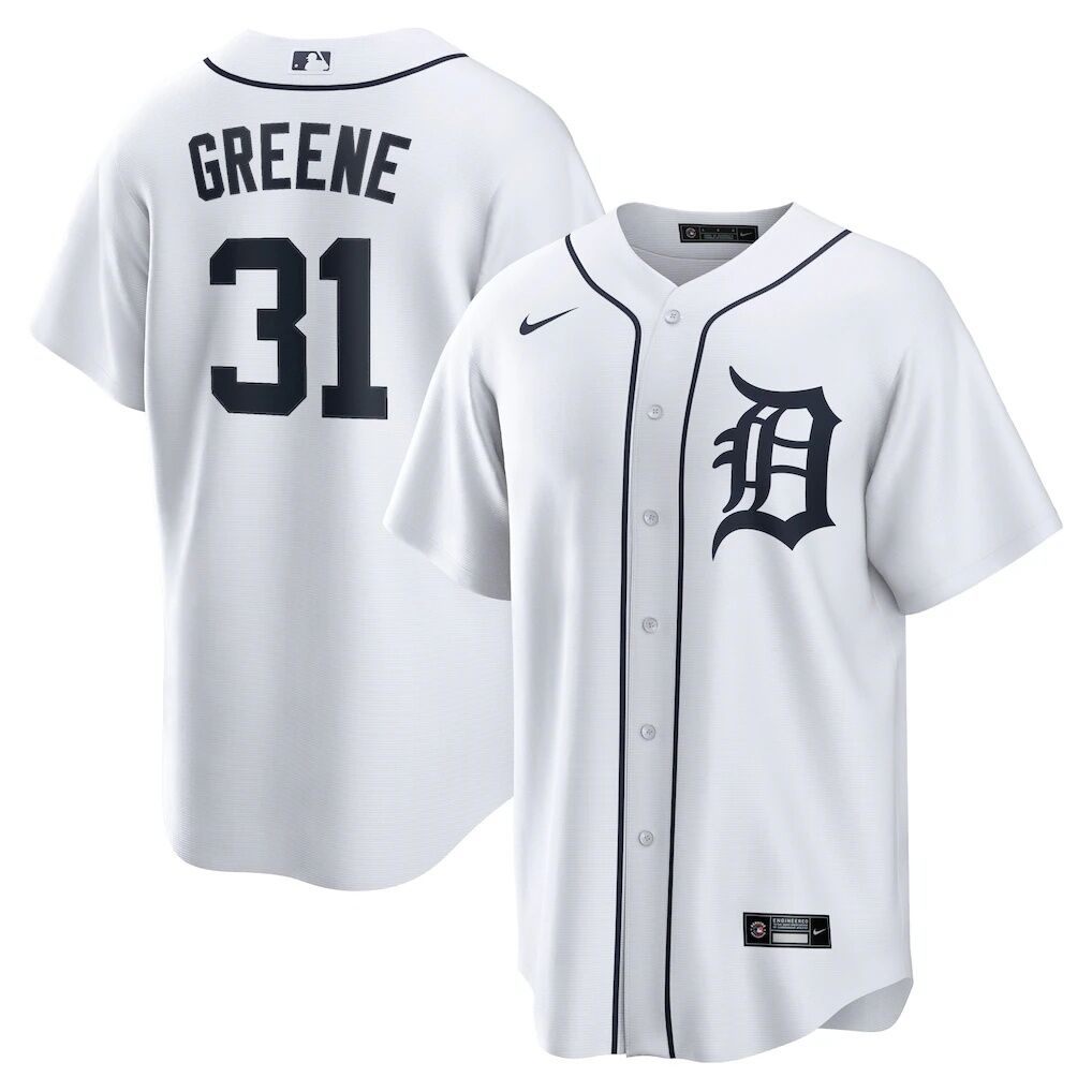 Riley Greene Detroit Tigers Nike Replica Player Jersey