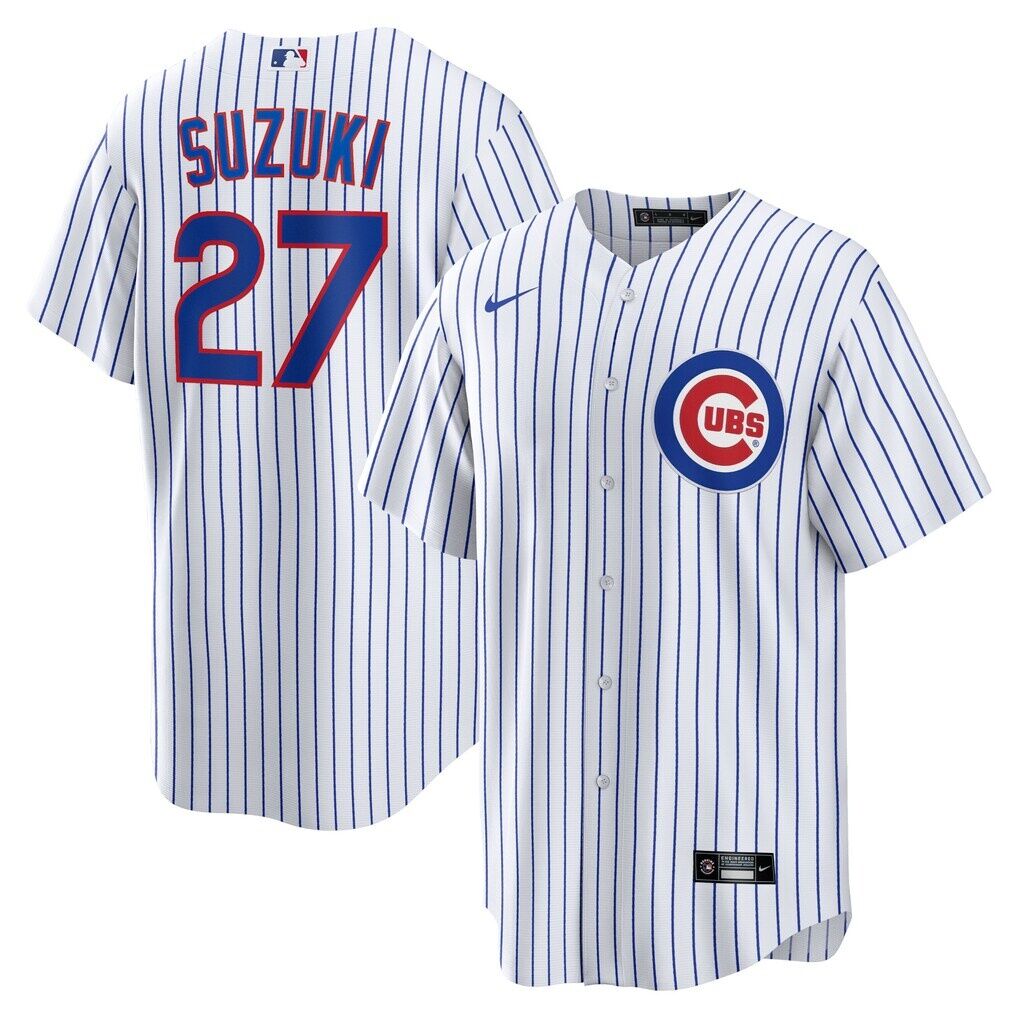 Seiya Suzuki Chicago Cubs Nike Home Replica Jersey