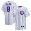 Ian Happ Chicago Cubs Nike Home Replica Jersey - White - Front View