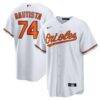 Felix Bautista Baltimore Orioles Nike Replica Player Jersey - White - Front View