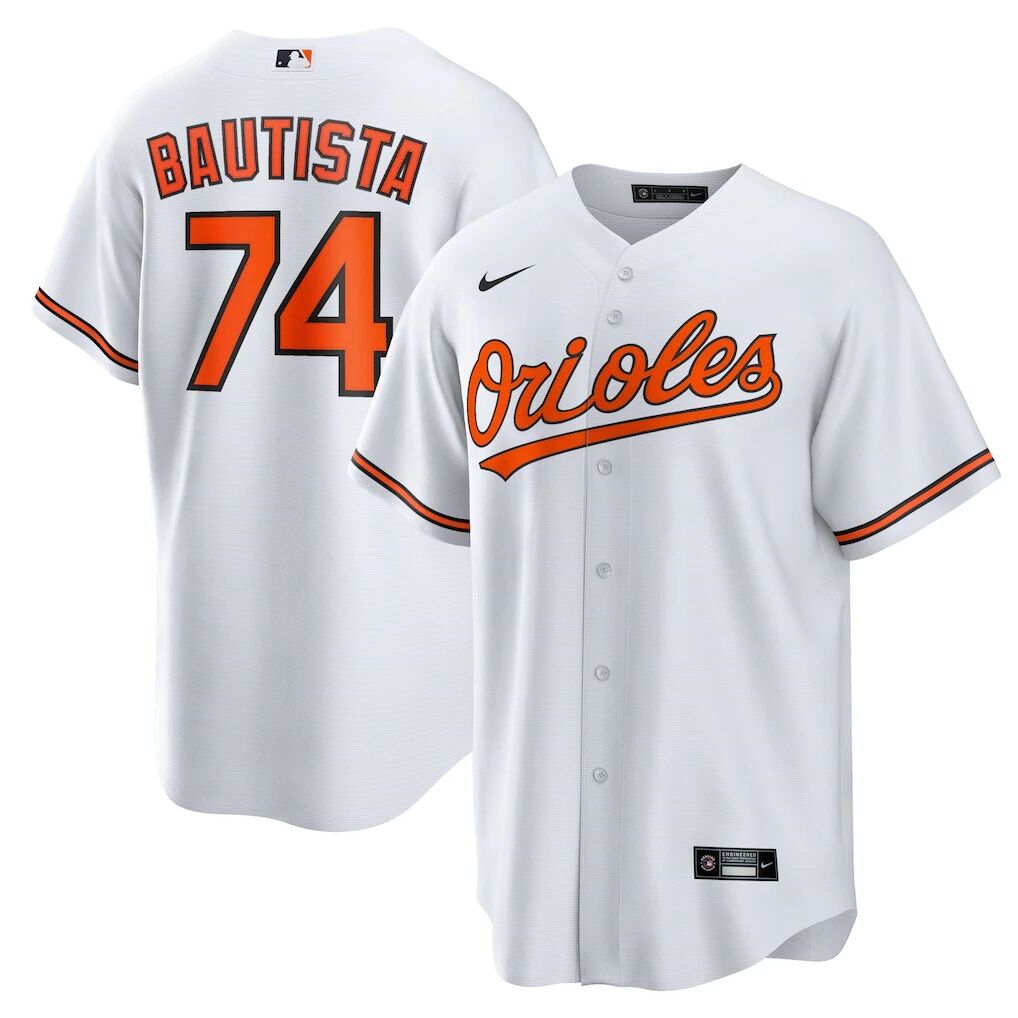 Felix Bautista Baltimore Orioles Nike Replica Player Jersey