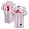 Bryson Stott Philadelphia Phillies Nike Replica Player Jersey - White - Front View