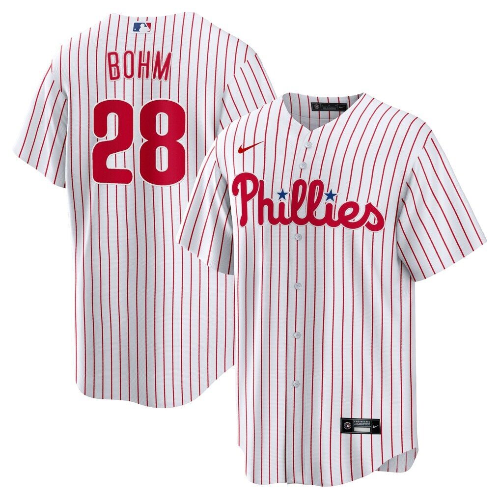 Alec Bohm Philadelphia Phillies Nike Replica Player Jersey