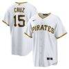 Oneil Cruz Pittsburgh Pirates Nike Home Replica Jersey - White - Front View