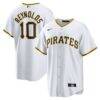 Bryan Reynolds Pittsburgh Pirates Nike Replica Player Jersey - White - Front View