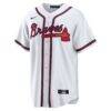 Sean Murphy Atlanta Braves Nike Replica Player Jersey - White - Back View