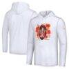 Kansas City Chiefs Tommy Bahama Graffiti Touchdown Pullover Hoodie - White - Front View