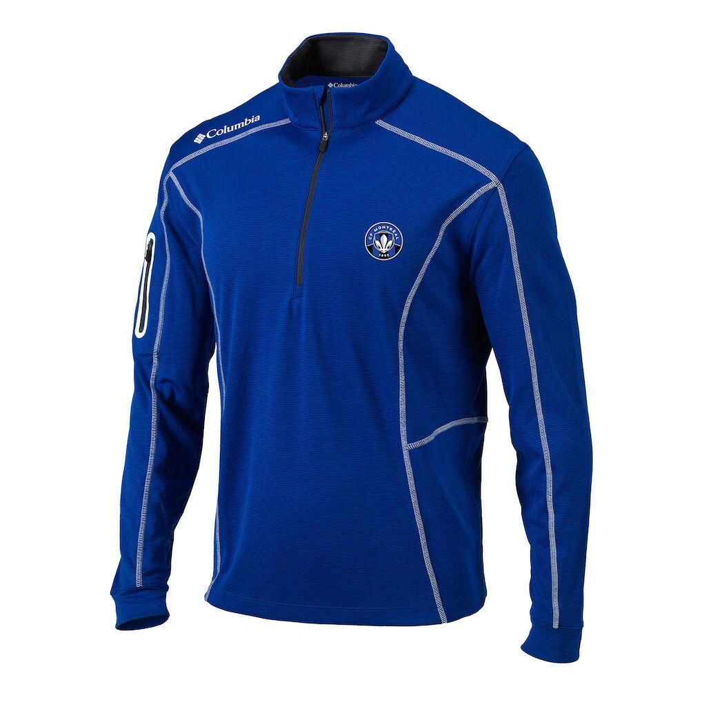 CF Montreal Columbia Omni-Wick Shotgun Quarter-Zip Pullover Top