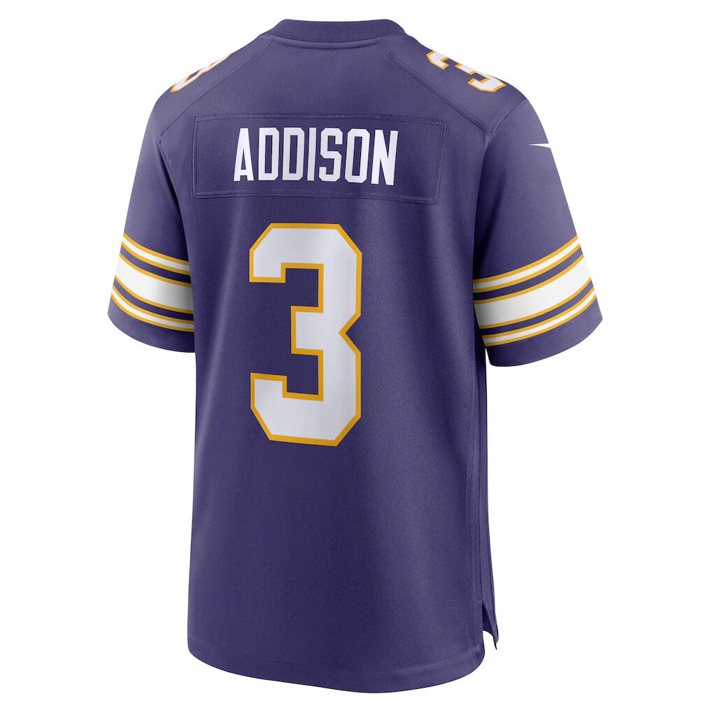 Jordan Addison Minnesota Vikings Nike Alternate Game Jersey