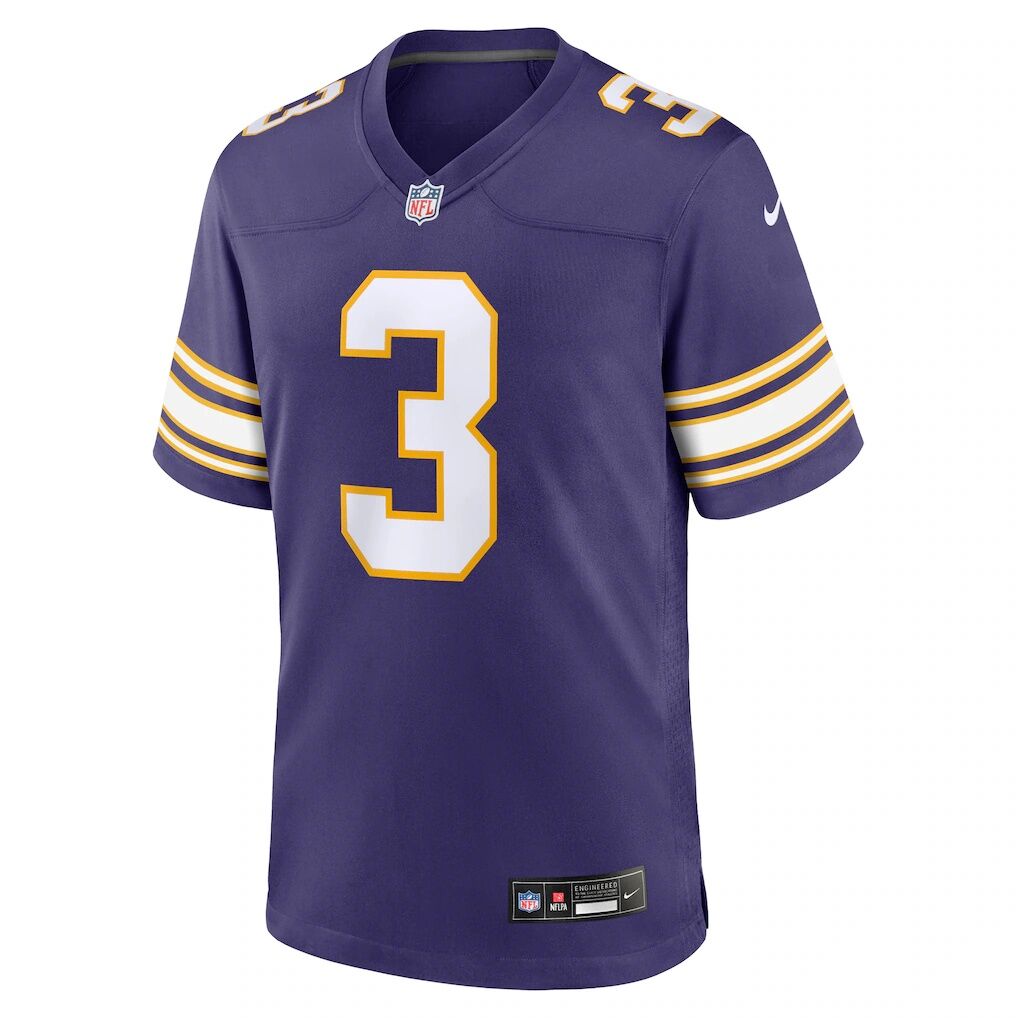 Jordan Addison Minnesota Vikings Nike Alternate Game Jersey
