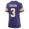 Jordan Addison Minnesota Vikings Nike Women's Alternate Game Jersey - Purple - Detail View