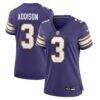 Jordan Addison Minnesota Vikings Nike Women's Alternate Game Jersey - Purple - Front View