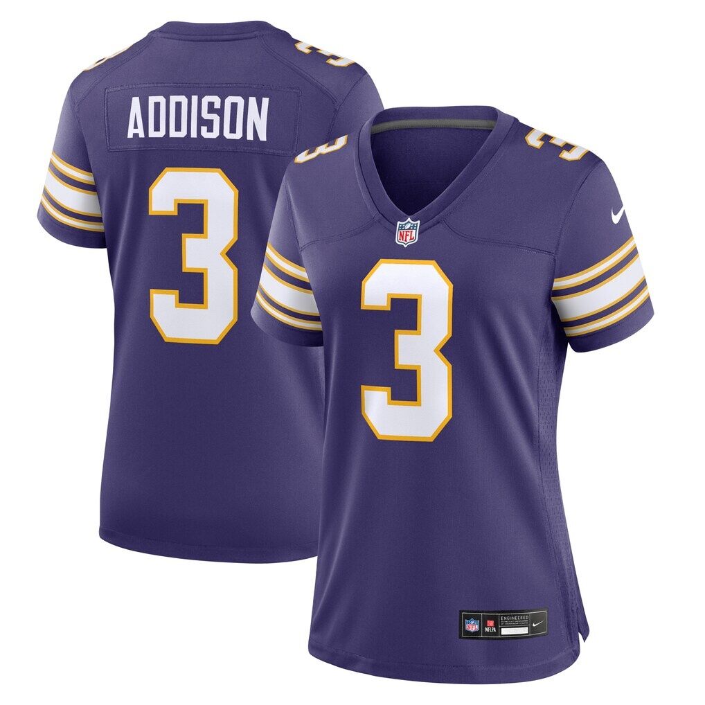 Jordan Addison Minnesota Vikings Nike Women's Alternate Game Jersey