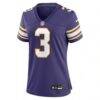 Jordan Addison Minnesota Vikings Nike Women's Alternate Game Jersey - Purple - Side View