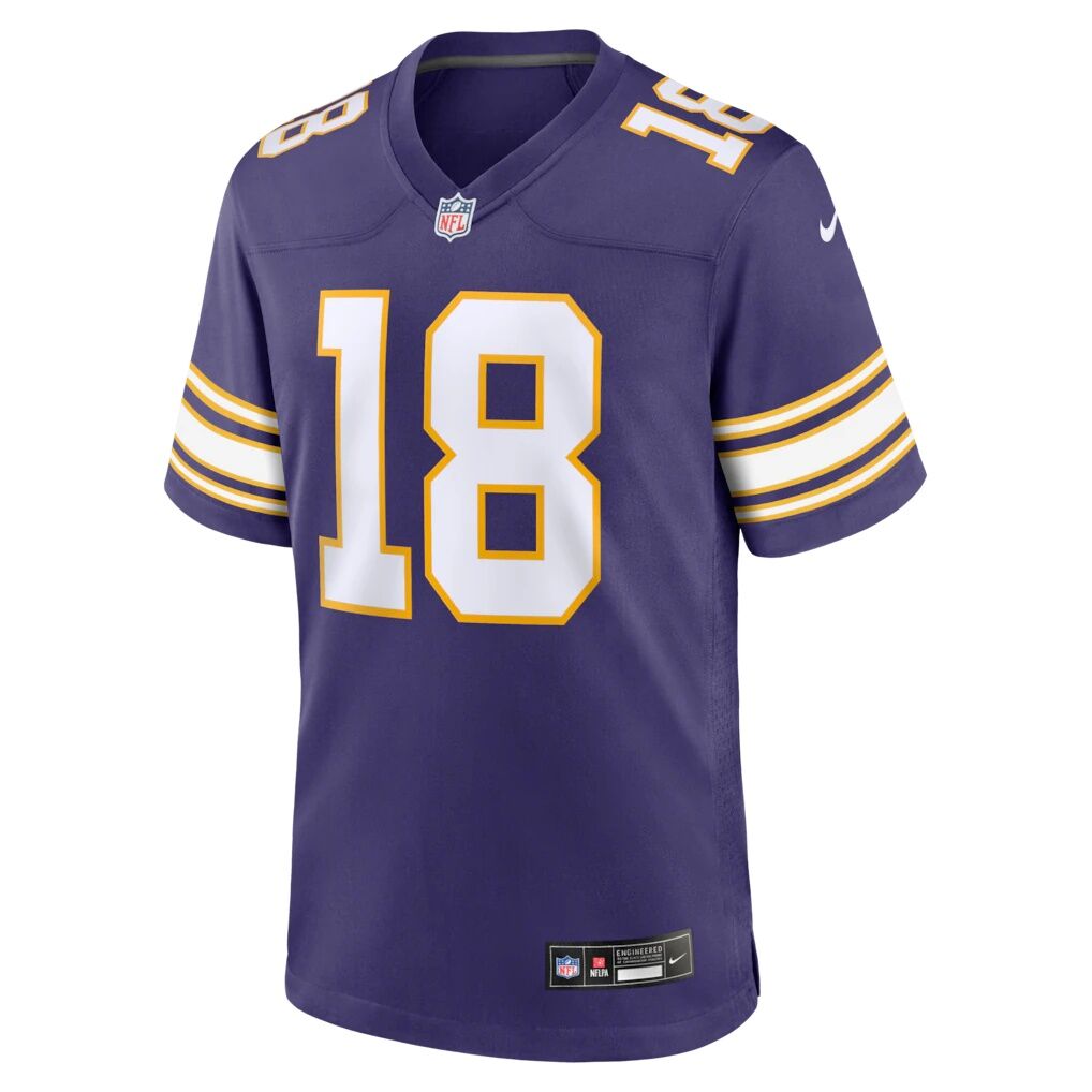 Justin Jefferson Minnesota Vikings Nike Classic Player Game Jersey