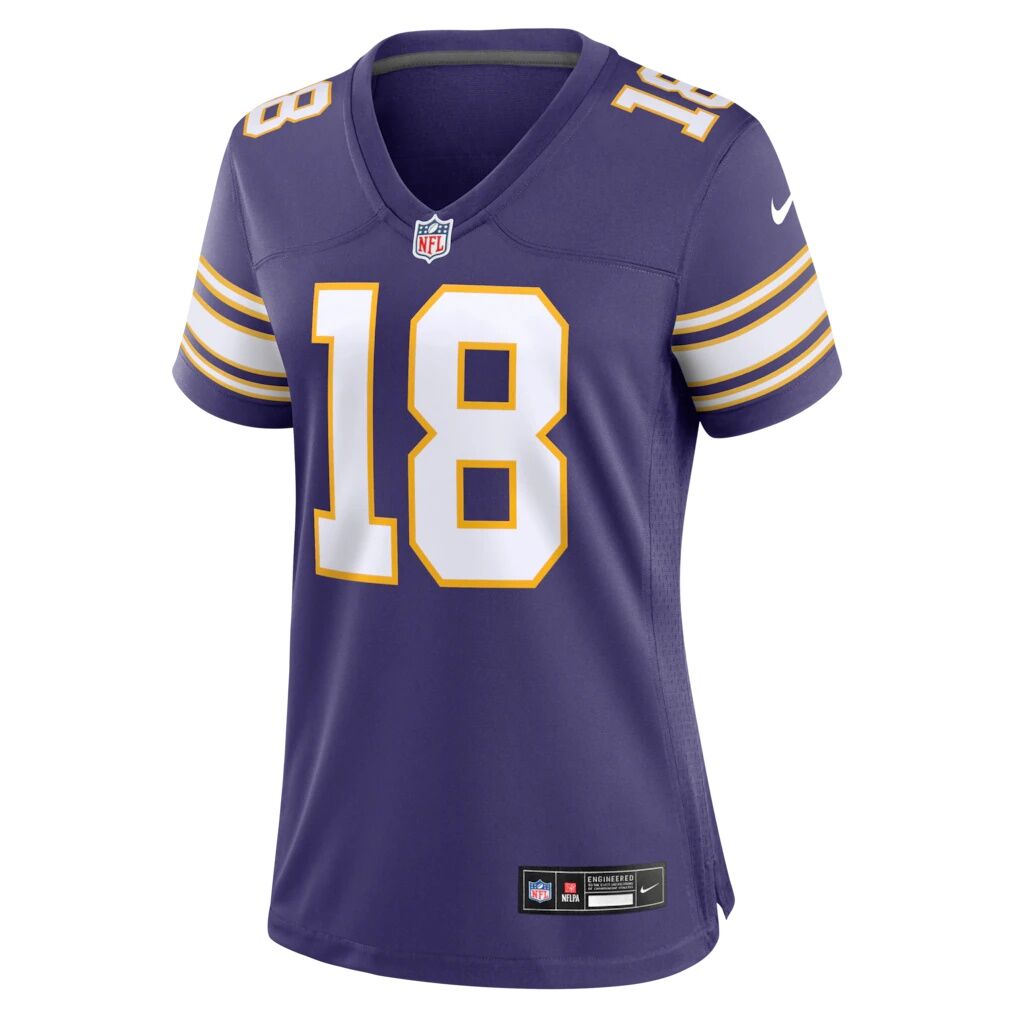 Justin Jefferson Minnesota Vikings Nike Women's Player Jersey