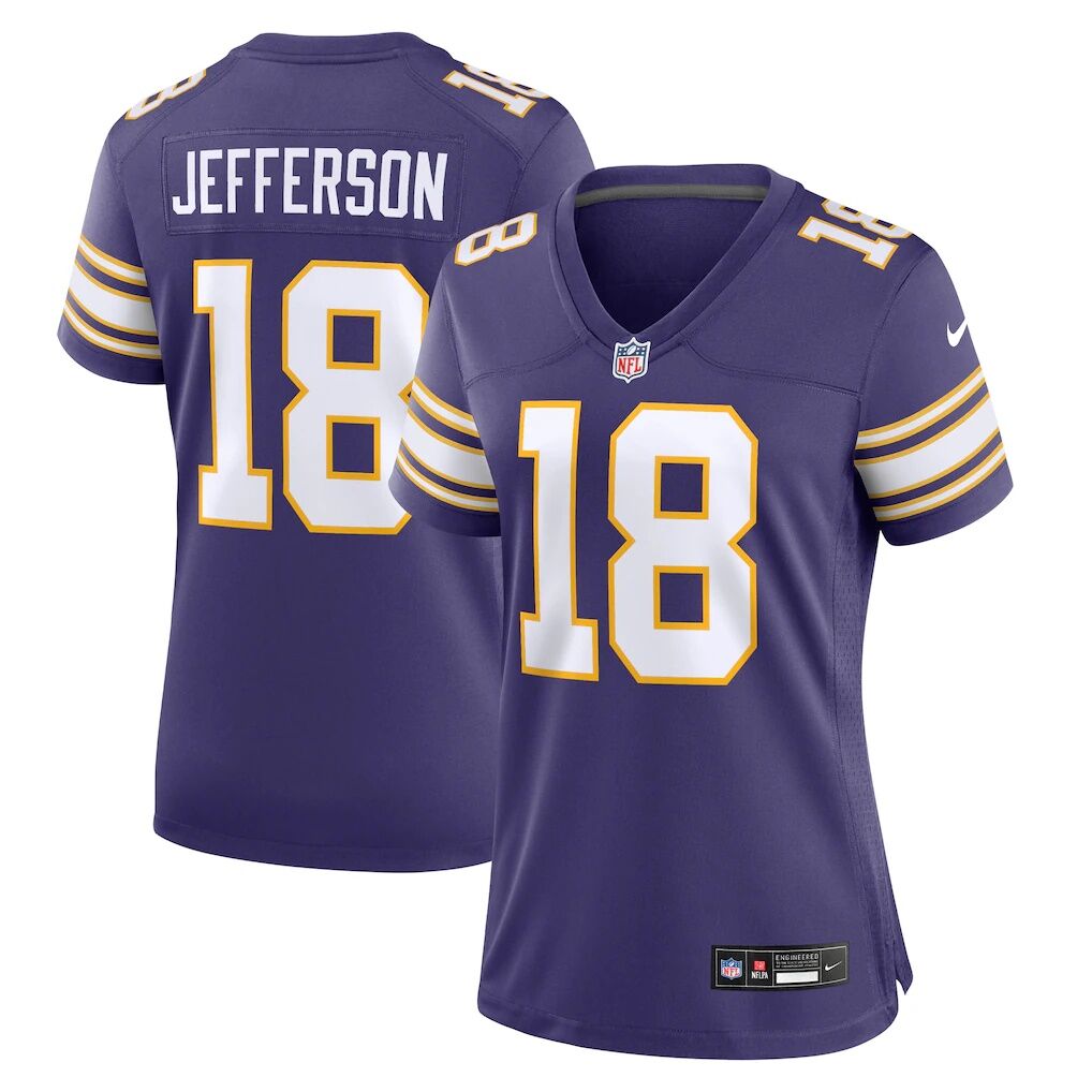 Justin Jefferson Minnesota Vikings Nike Women's Player Jersey