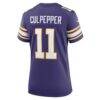 Daunte Culpepper Minnesota Vikings Nike Women's Classic Retired Player Game Jersey - Purple - Detail View