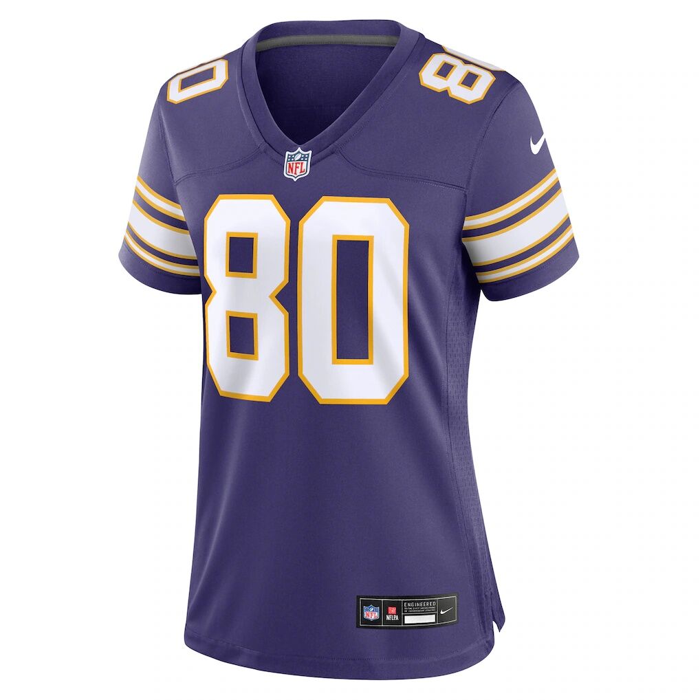Cris Carter Minnesota Vikings Nike Women's Classic Retired Player Game Jersey