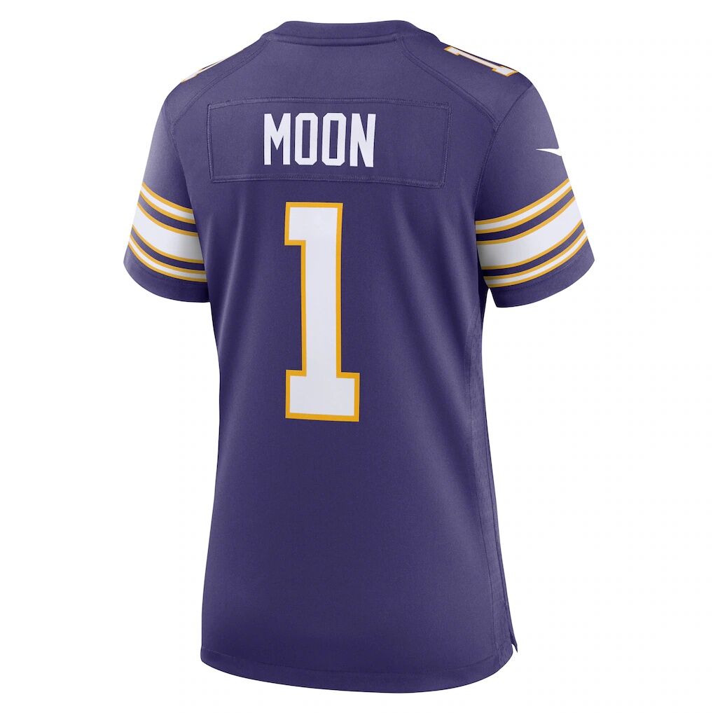 Warren Moon Minnesota Vikings Nike Women's Classic Retired Player Game Jersey