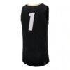 #1 Colorado Buffaloes Nike Replica Basketball Jersey - Black - Detail View