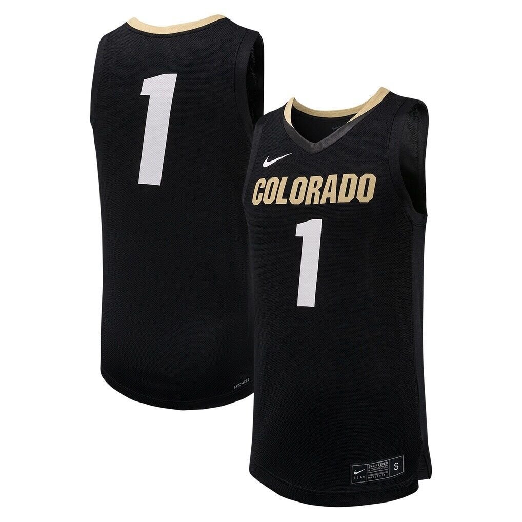 #1 Colorado Buffaloes Nike Replica Basketball Jersey