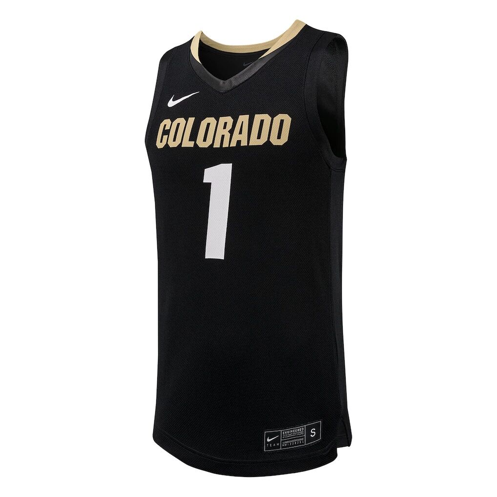 #1 Colorado Buffaloes Nike Replica Basketball Jersey
