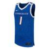 #1 Boise State Broncos Nike Replica Basketball Jersey - - Side View
