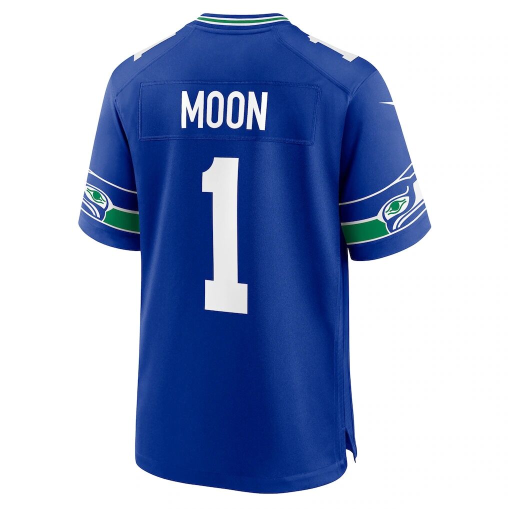 Warren Moon Seattle Seahawks Nike Retired Player Alternate Game Jersey - Royal
