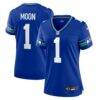 Warren Moon Seattle Seahawks Nike Women's Throwback Retired Player Game Jersey - - Front View