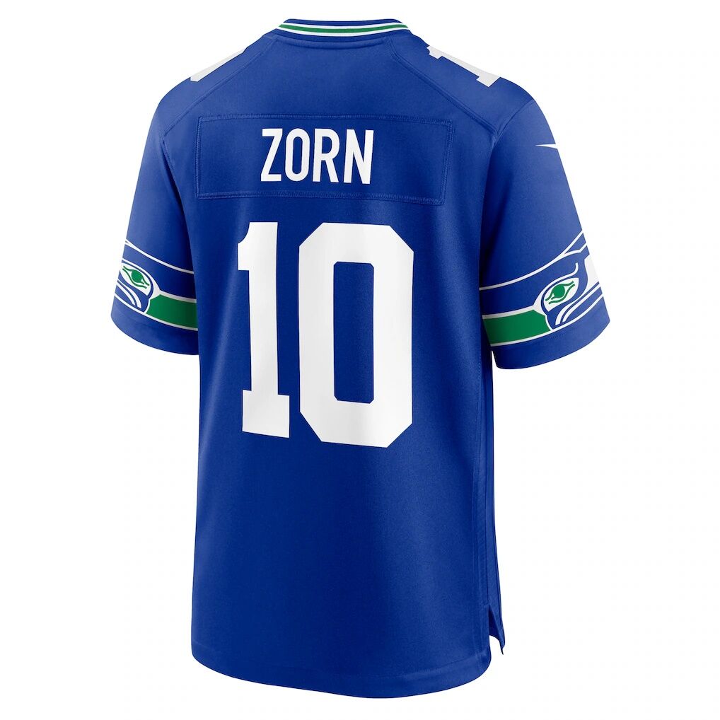 Jim Zorn Seattle Seahawks Nike Retired Player Alternate Game Jersey - Royal