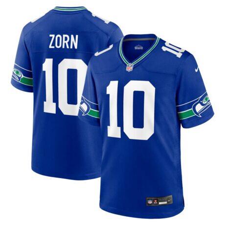 Jim Zorn Seattle Seahawks Nike Retired Player Alternate Game Jersey - - Front View