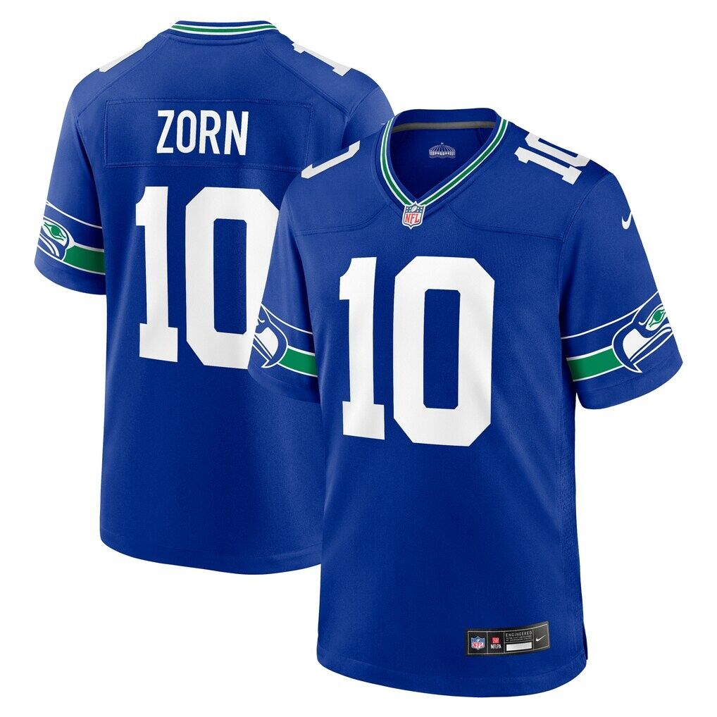 Jim Zorn Seattle Seahawks Nike Retired Player Alternate Game Jersey - Royal