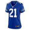 Devon Witherspoon Seattle Seahawks Nike Women's Throwback Player Game Jersey - - Side View