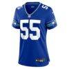 Brian Bosworth Seattle Seahawks Nike Women's Throwback Retired Player Game Jersey - - Side View