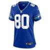 Steve Largent Seattle Seahawks Nike Women's Throwback Retired Player Game Jersey - - Side View