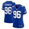 Cortez Kennedy Seattle Seahawks Nike Women's Throwback Player Game Jersey - - Front View