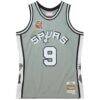 Tony Parker San Antonio Spurs Mitchell & Ness Unisex Hall of Fame Class of 2023 Throwback Swingman Jersey - Gray - Side View