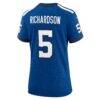 Anthony Richardson Sr. Indianapolis Colts Nike Women's Indiana Nights Alternate Game Jersey - - Detail View