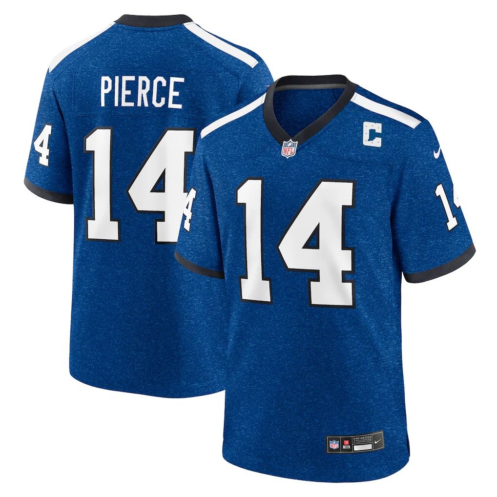 Alec Pierce Indianapolis Colts Nike Alternate Game Jersey