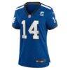 Alec Pierce Indianapolis Colts Nike Women's Indiana Nights Alternate Game Jersey - Blue - Side View