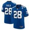 Marshall Faulk Indianapolis Colts Nike Retired Player Alternate Game Jersey - Blue - Front View