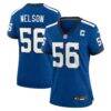 Quenton Nelson Indianapolis Colts Nike Women's Indiana Nights Alternate Game Jersey - - Front View