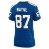 Reggie Wayne Indianapolis Colts Nike Women's Indiana Nights Alternate Game Jersey - Blue - Detail View