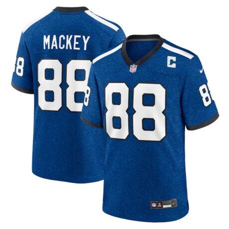 John Mackey Indianapolis Colts Nike Retired Player Alternate Game Jersey - Blue - Front View