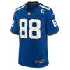 John Mackey Indianapolis Colts Nike Retired Player Alternate Game Jersey - Blue - Side View