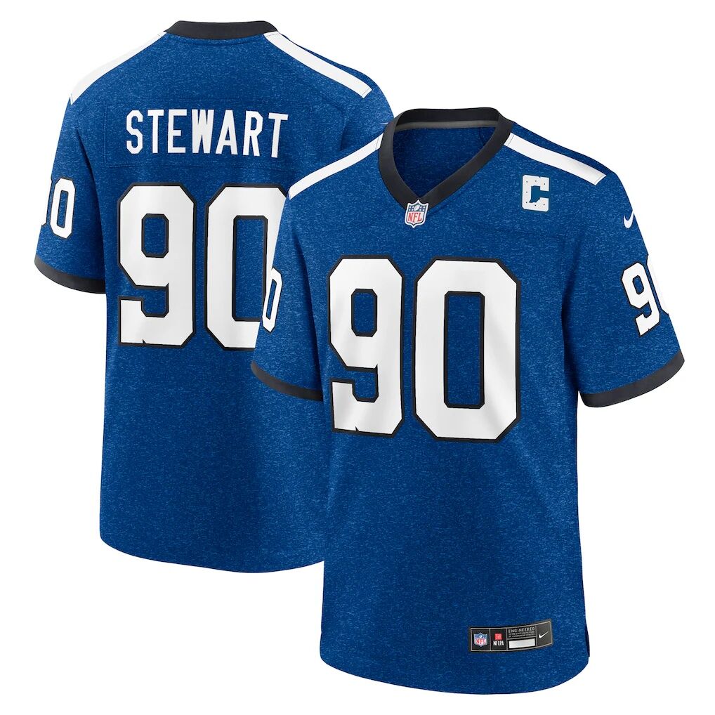 Grover Stewart Indianapolis Colts Nike Alternate Game Jersey
