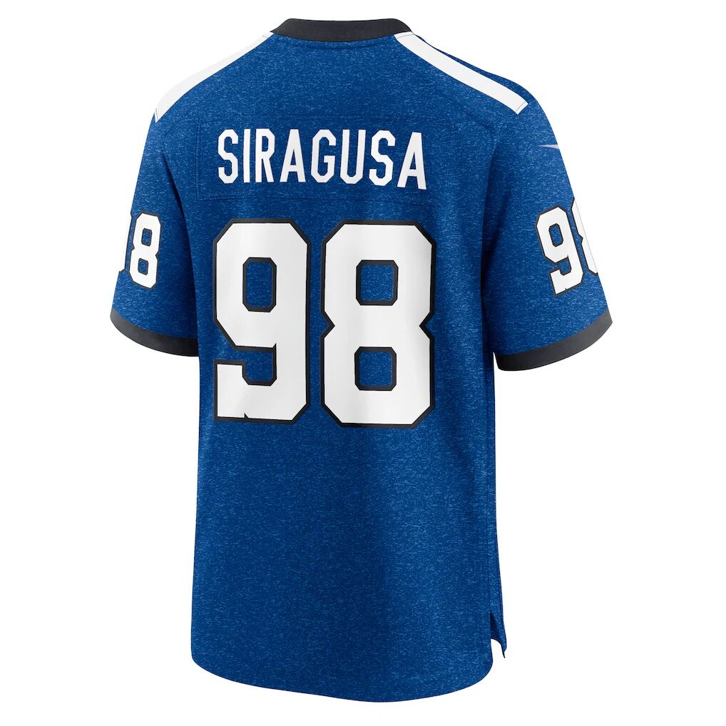 Tony Siragusa Indianapolis Colts Nike Retired Player Alternate Game Jersey